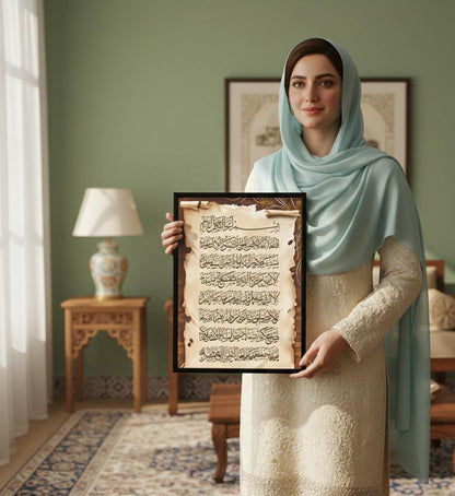 Surah Al Ikhlas | Islamic Caligraphy | Wall Art
