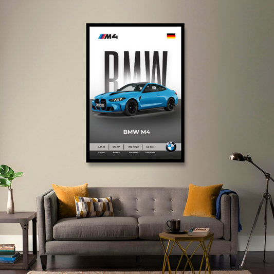 BMW M4 – Blue Rush