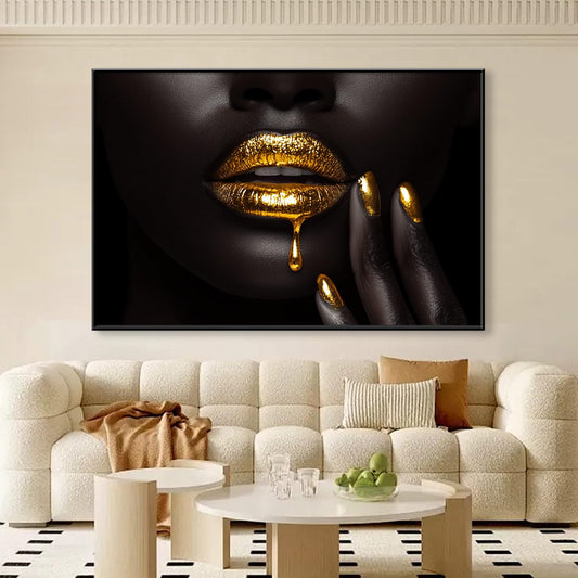 Metallic tribal Single Wall Art