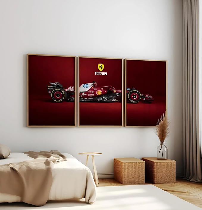 Formula 1 F1 Cars Framed Aesthetic Posters
