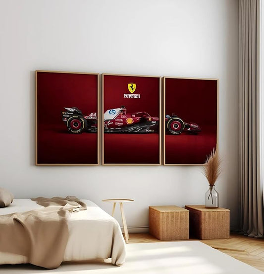 Formula 1 F1 Cars Framed Aesthetic Posters
