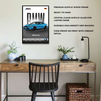 BMW M4 – Blue Rush