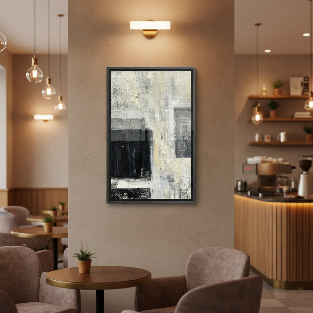 Serene Rectangular Tranquility Wall Art