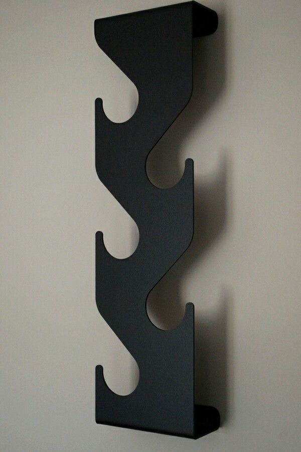 WaveForm Multi-Hook Wall Mounted Organizer
