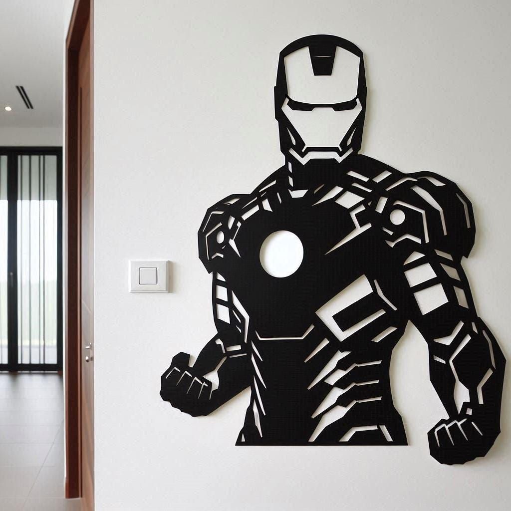 Iron Man Metal Wall Art