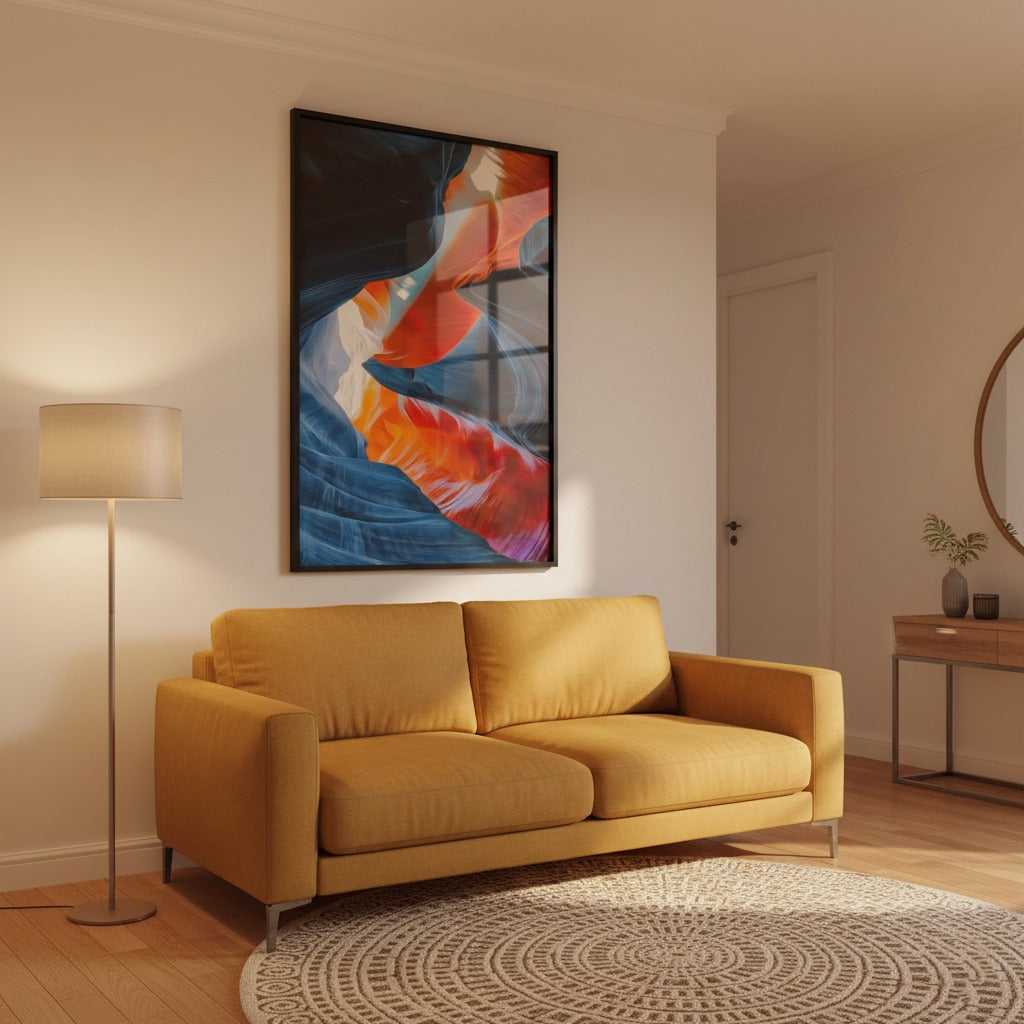 Mind Blowing Magic wave Abstract Canvas | Wall Art