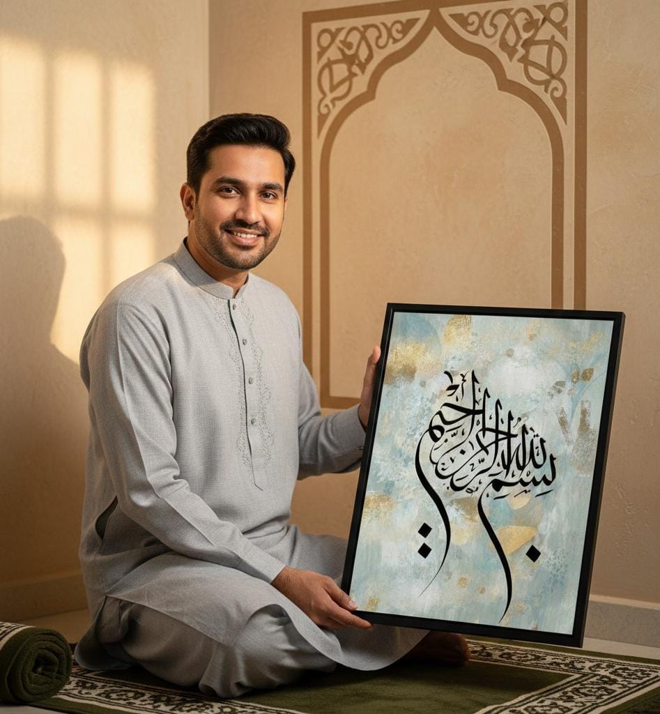 Bismillah in Arabic Calligraphy | Wall Art