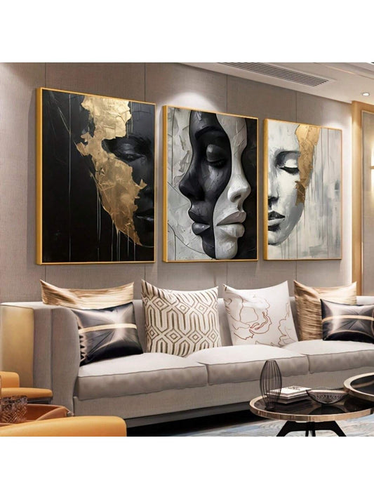 African Face cuts Women  – 3 PANEL