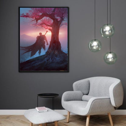 The cursed traveler Anime Wall Art