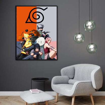Naruto Team Anime Wall Art