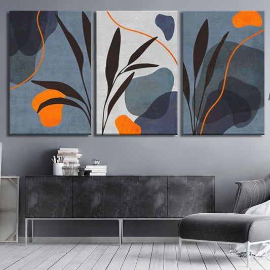 Black and Golden(3panel) | Wall Art