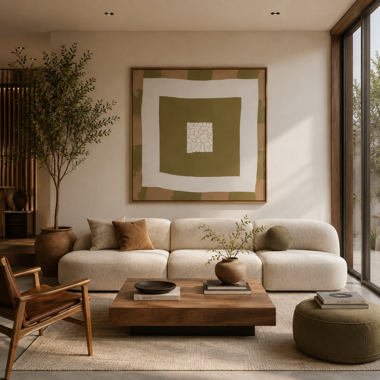 New Mixed Sleek Colored Canvas Wall Art Frame