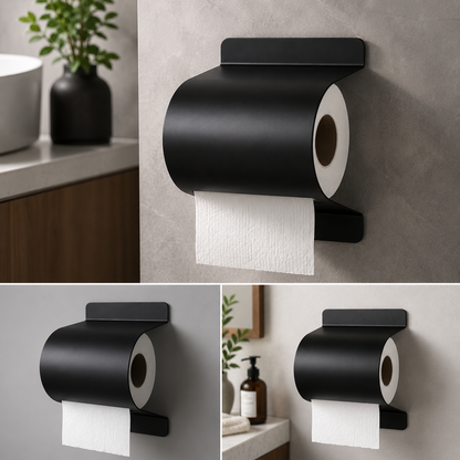 NoirCurve Premium Wall Mounted Toilet Paper Holder