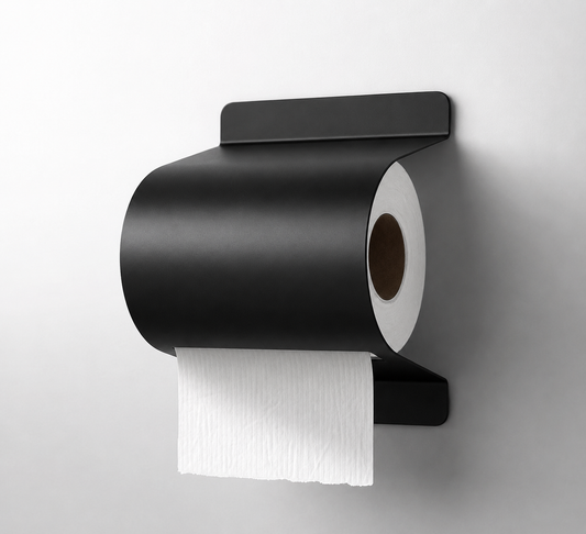 NoirCurve Premium Wall Mounted Toilet Paper Holder