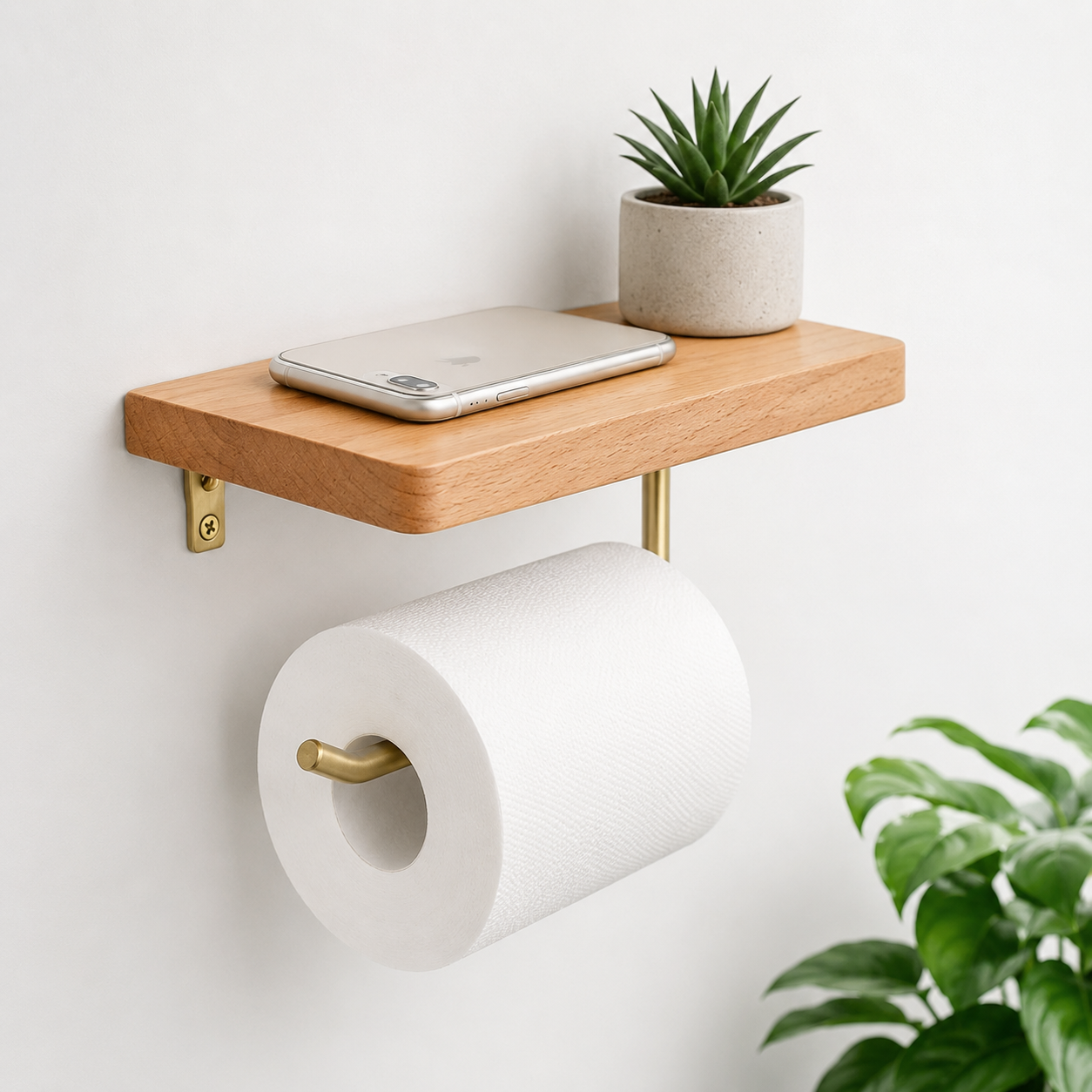 Towel Rack & Tissue Paper Storage Holder