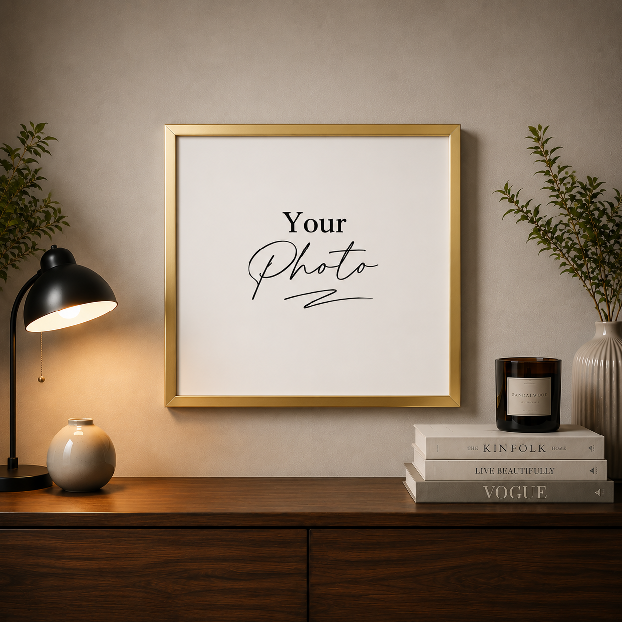Square Single Custom Frame | Personalized by you