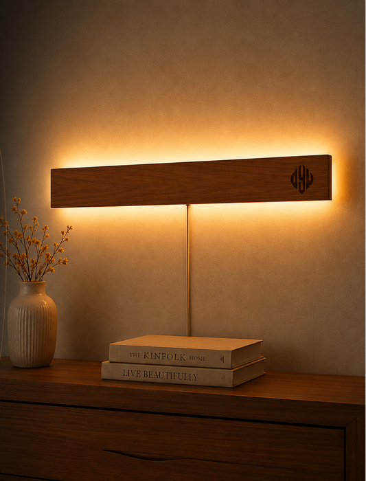 Modern Wooden LED Wall Lamp