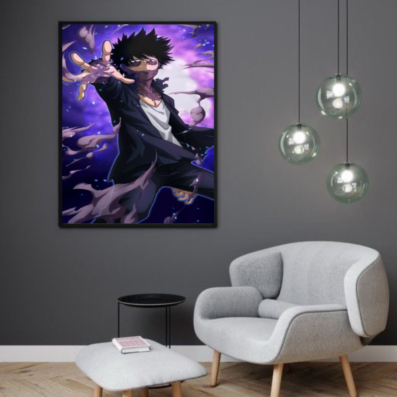 I am the ghost of the Uchiha Anime Wall Art