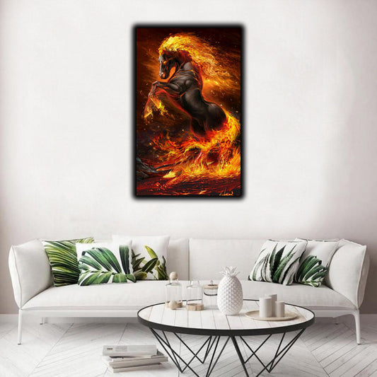 Flame Horse | Wall Art