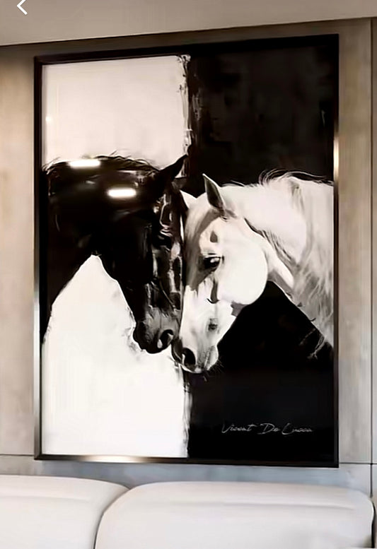 Monochrome Majesty Wall art