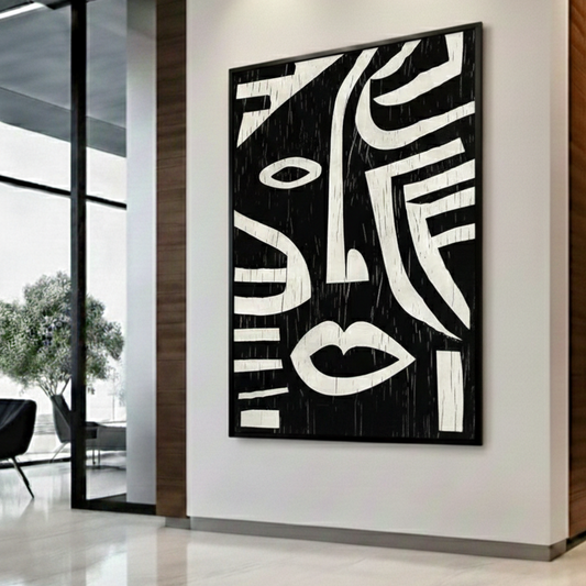 Blacky Nordic Single Wall art