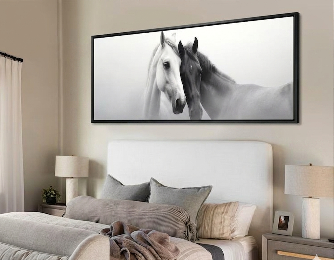 Harmony in White Wall Art