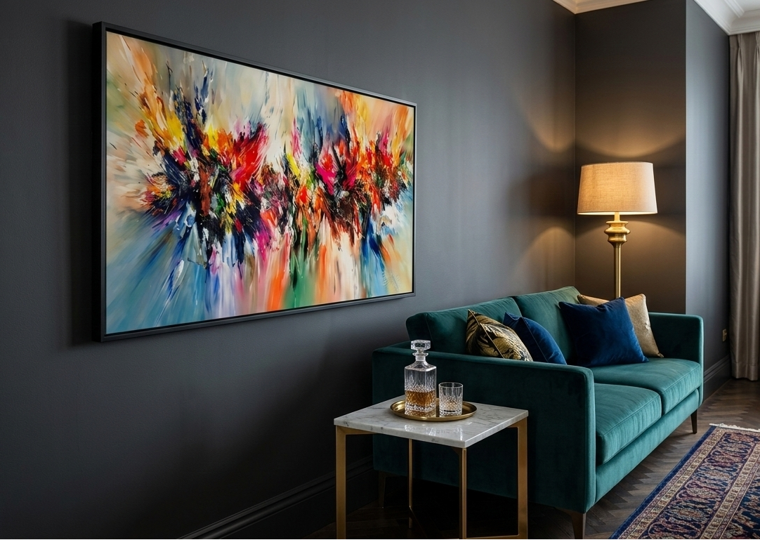 Modern Harmony | Light and Texture Abstract Canvas Art