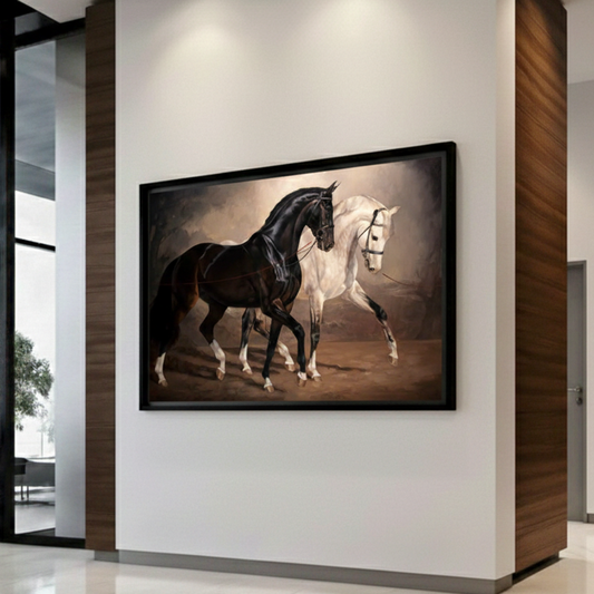 Midnight and Mist Single Wall art