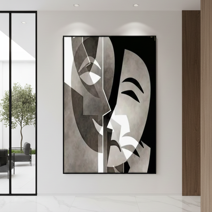 Monochrome Muse Single Wall Art