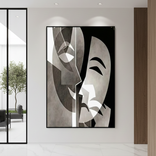 Monochrome Muse Single Wall Art