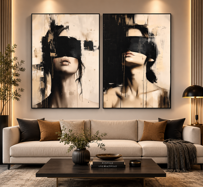 Untold Stories| Luxury Wall Art Set