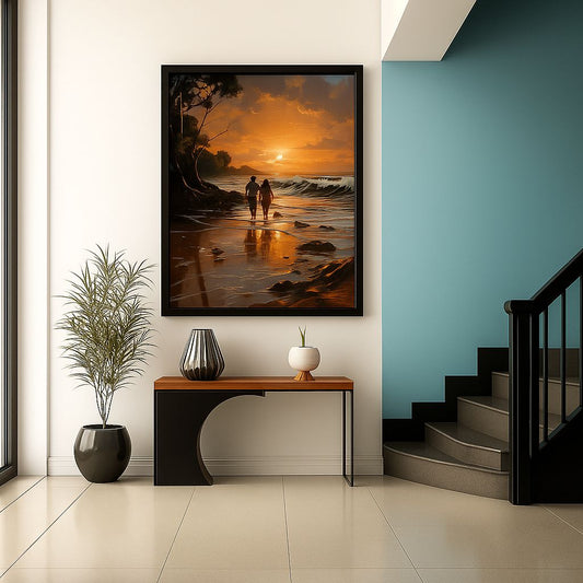 Romantic Strolls Canvas Frames | Wall Art