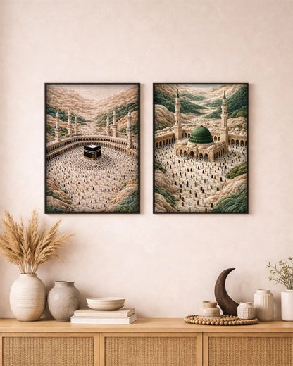 House Of Hearts Duo | Wall Art