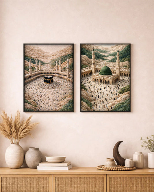 House Of Hearts Duo | Wall Art