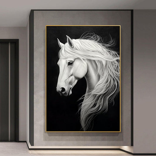 Horse Retro Wall Art