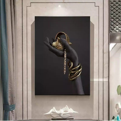 Scandinavian Hands Single Wall Art