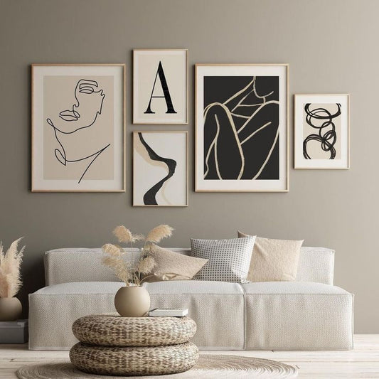 Unique BOHO Art Frames Abstract Wall Art