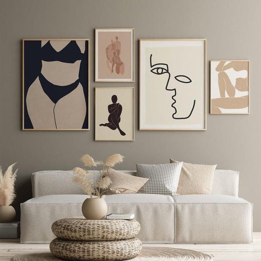 Unique BOHO Art Frames Abstract Wall Art