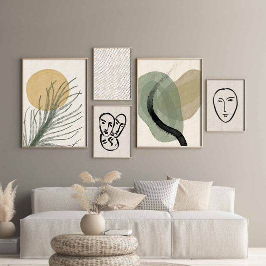 Unique BOHO Art Frames Abstract Wall Art