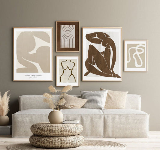 BOHO Art Frames Abstract Wall Art