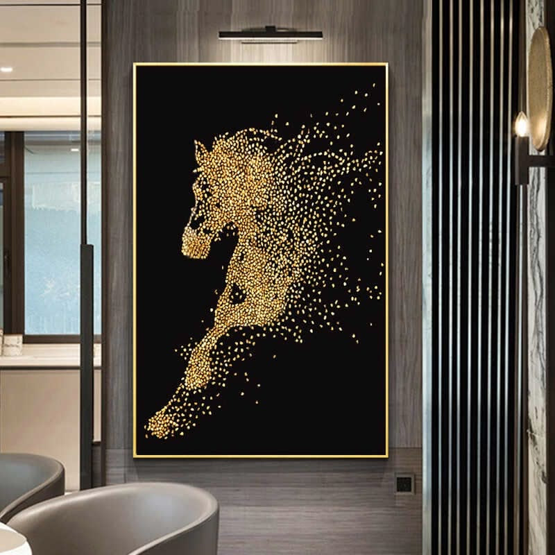 Diamond Horse Wall art