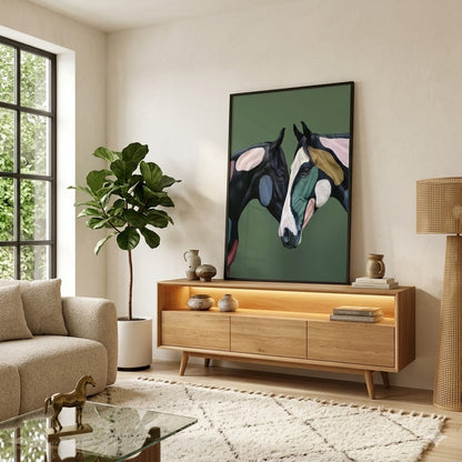 Prism Horse Portrait Wall art