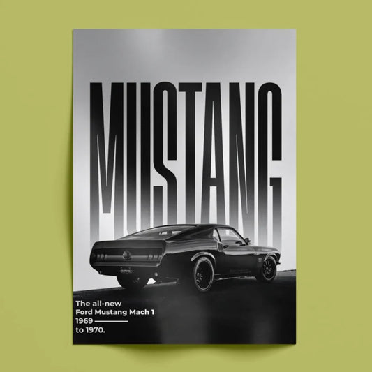 Mustang Wall Poster