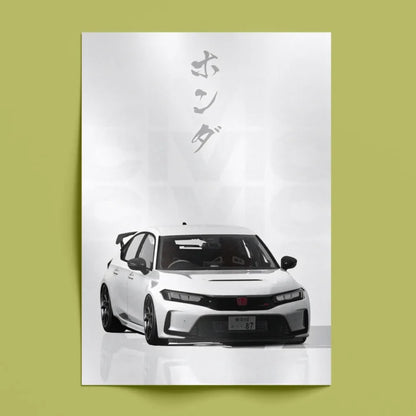 Honda Civic Wall Poster