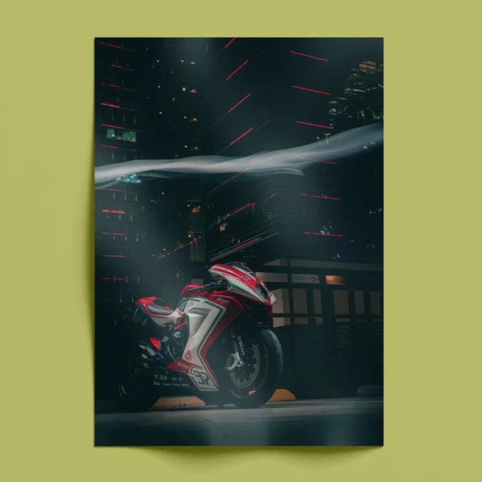 MV Agusta F3 Wall Poster