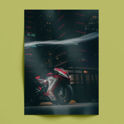 MV Agusta F3 Wall Poster