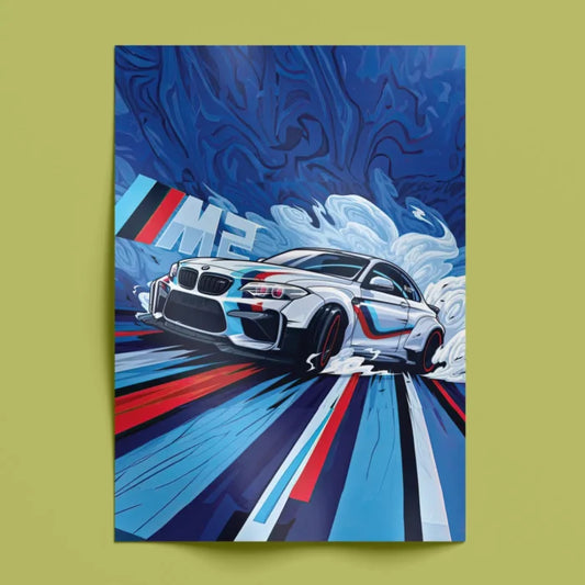 BMW M4 Wall Poster