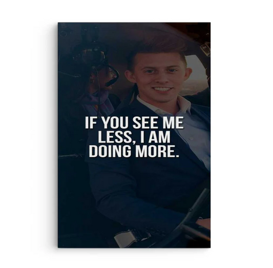 I AM DOING MORE
