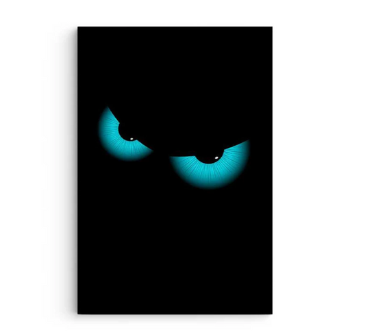 Blue Cat Animated Eyes