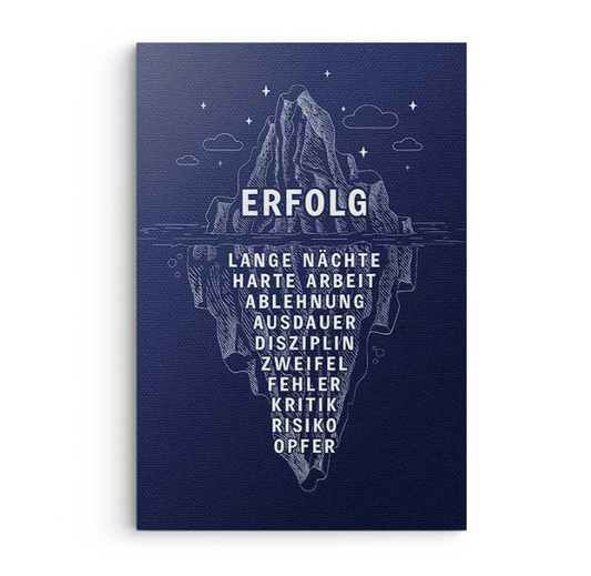 Iceberg of success